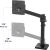 Ergotron NX monitor arm, monitor holder (black (matt))