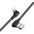 USB to Lightning cable, Mcdodo CA-4673, angled, 1.8m (black)
