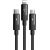 3in1 USB to USB-C / Lightning / Micro USB Cable, Mcdodo CA-5790, 3.5A, 1.2m (black)
