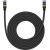 Braided network cable cat.7 Baseus Ethernet RJ45, 10Gbps, 5m (black)