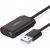 External USB audio card UGREEN 15cm (black)