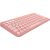 LOGITECH K380S Bluetooth Keyboard - TONAL ROSE - US INT'L