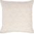 Spilvens TEDDY 45x45cm, balts ziedu motivs