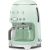 SMEG DCF02PGEU Drip Coffee Machine Pastel green 50's Style Aesthetic