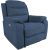 Recliner armchair MIMI electric, blue