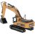 H-Toys Excavator Construction Ekskavators Bērnu 1:50 Dzeltens