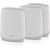 NETGEAR Orbi WiFi6 Tri-Band Mesh System Set of 3, Mesh Router (white)