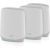 NETGEAR Orbi WiFi6 Tri-Band Mesh System Set of 3, Mesh Router (white)