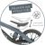 Chillafish BMXie Vroom līdzsvara velosipēds no 2 līdz 5 gadiem ar skaņu Anthracite - CPMX05ANT