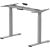 Adjustable Height Table Frame Up Up Bjorn, Gray