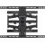 Electriclight TV stiprinājums pie sienas 45-75 collas, līdz 45 kg, melns - NB P 6