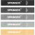 Vingrojuma pretestības lentes, daudzkrāsainas komplekts Springos FA0132