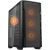 COUGAR | Uniface RGB Black | PC Case | Mid Tower / Mesh Front Panel / 4 x 120mm ARGB Fans / TG Left Panel / Black