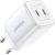 Quick charger GaN 2 x USB-C 45W QC PD Ugreen CD294 - white