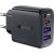 Wall charger Acefast A57 GaN 2xUSB-A+USB-C PD35W EU (black) Зарядные устройства