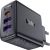 Wall charger Acefast A57 GaN 2xUSB-A+USB-C PD35W EU (black) Зарядные устройства