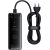 Digital Charger Baseus GaN , 3x USB-C + USB + DC, 240W + cable1m (black)