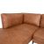 Corner sofa SOFIA LC, brown