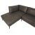 Corner sofa SOFIA LC, greenish brown