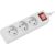 Extension cord Lanberg PS1-03E-0150-W (1,5m; white color)