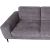 Corner sofa KRISTY RC grey