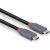 CABLE USB4 240W TYPE C 0.8M/40GBPS ANTHRA LINE 36956 LINDY