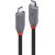 CABLE USB4 240W TYPE C 1.5M/40GBPS ANTHRA LINE 36957 LINDY