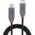 CABLE USB4 240W TYPE C 2M/40GBPS ANTHRA LINE 36958 LINDY