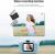 CP X5 Детская Цифровая Фото и Видео камера с Резиновым чехлом MicroSD катрой  2'' LCD цветным экраном Голубой