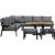 Garden furniture set PARKER 5-parts, grey