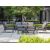 Garden furniture set PARKER 6-parts, grey Dārza mēbeļu komplekti