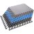 Puzzle mat multipack One Fitness MP10 blue-grey