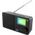 Radio JVC DAB RA-E611B-DAB black