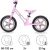 Balansa ritenis COMET pink/grey Kidwell [A] Самокаты детские