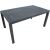 Table TOMSON 160x90xH73, dark grey