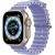 iWear S1 Рифленый мягкого силикона 20mm ремешок для Apple Watch 49mm / 45mm / 44mm / 42mm Фиолетовый