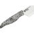 Samura Inca Кухонный нож Nakiri с 165mm белым циркония керамическим лезвием / ABS TPR ручкой