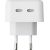 CP CH1 35W Двух портов USB-C Быстрая Зарядка для всех Apple устройств (Аналог A2676 MNWP3ZM/A) Белый (OEM)