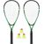 Crossminton set NILS NRS001 2 rackets + darts + case green