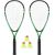 Crossminton set NILS NRS001 2 rackets + darts + case green