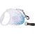 FLEXI Glam Splash Ocean with Swarovski crystals S - Dog Retractable lead - 3 m - white