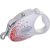 FLEXI Glam Splash Orient with Swarovski crystals S - Dog Retractable lead - 3 m - white