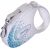 FLEXI Glam Splash Ocean with Swarovski crystals M - Dog Retractable lead - 5 m - white