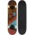 Skateboard NIJDAM MASQUERADE BRIGADE 52NT Dark red/Yellow