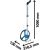 Bosch measuring wheel GWM 32 Professional, range finder (blue)