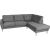 Corner sofa HEIVI RC, grey velvet