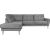 Corner sofa HEIVI LC, grey velvet Диваны