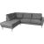 Corner sofa HEIVI LC, grey velvet Диваны