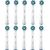 Oral-B Toothbrush replacement EB50 10 Cross Action Heads, For adults, Number of brush heads included 10, White