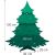 Ziemassvētku egle dimanta Springos CT0116 120cm